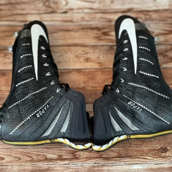 Nike Vapor Untouchable 3 Elite Black BV6699-001 Men’s Size 14 Football Cleats main image 9